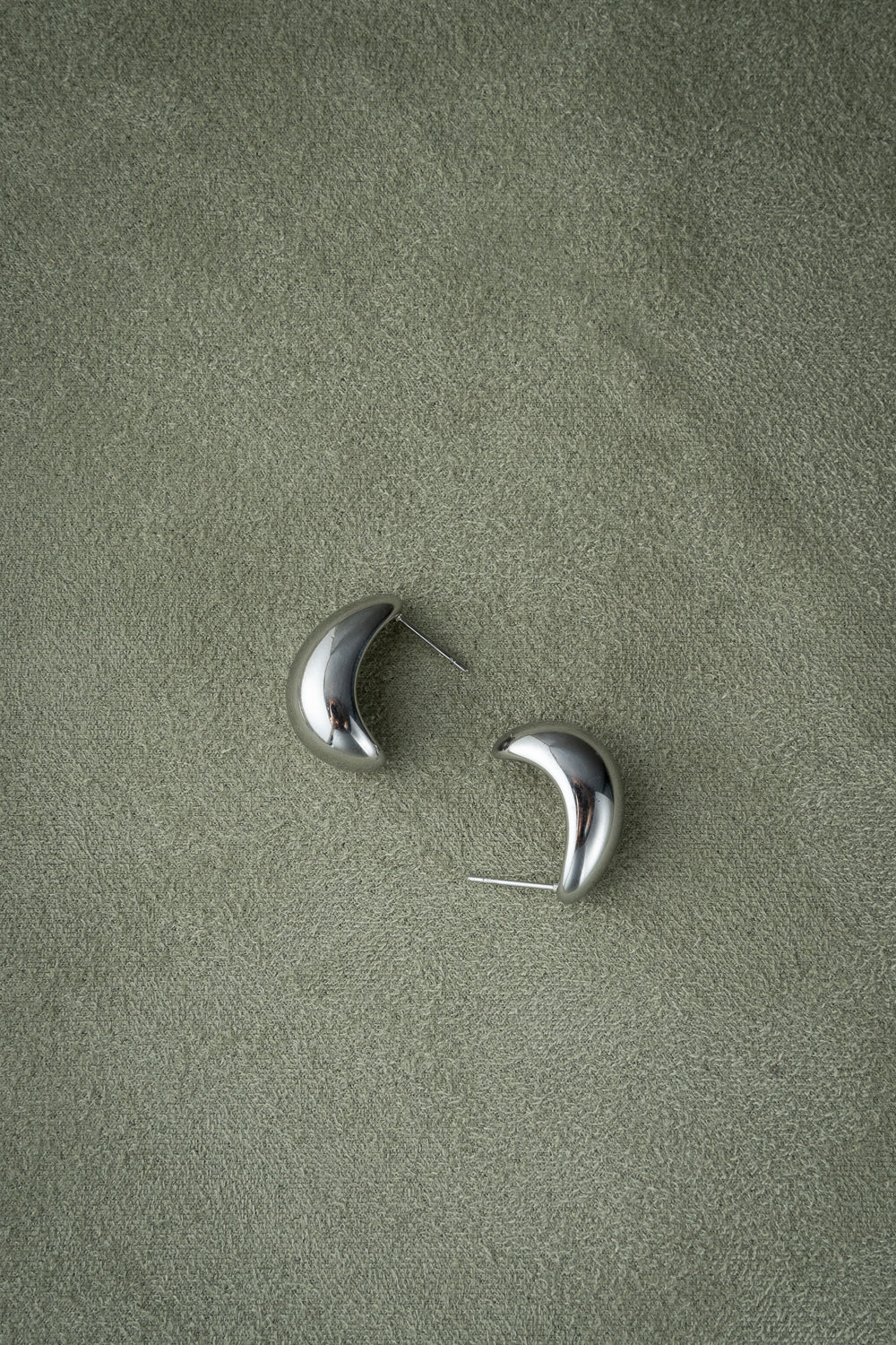 Silver Minimalist Stud Earrings