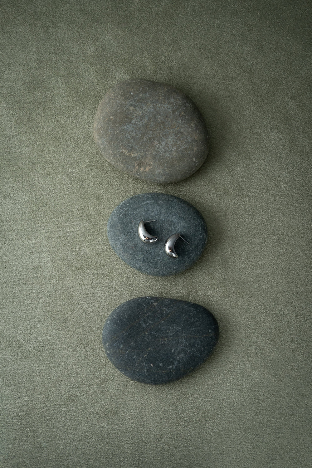 Silver Minimalist Stud Earrings