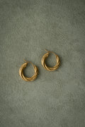 Gold Chunky Hoop Earrings