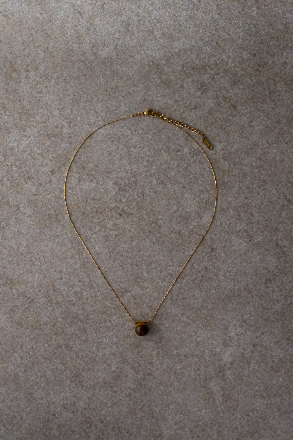 Tiger Eye Bar Nacklace