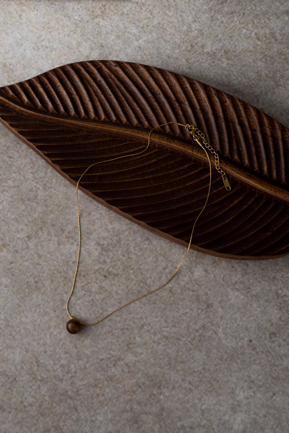 Tiger Eye Bar Nacklace