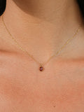 Red Agate Pendant Necklace