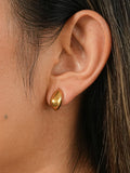 Gold Minimalist Stud Earrings