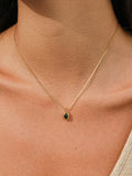 Black Agate Pendant Necklace